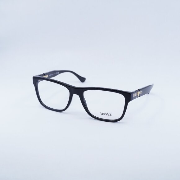 🕶️ New Versace VE3303 GB1 Eyeglasses - Black Frame 57mm